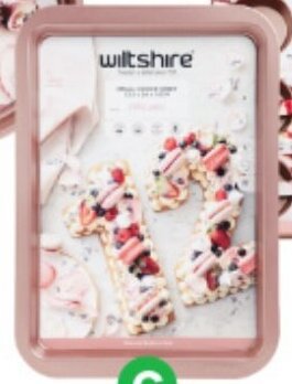 Woolworths Wiltshire Rose Gold Cookie Sheet offer