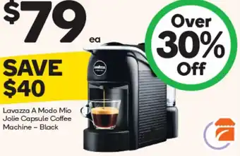 Woolworths Lavazza A Modo Mio Jolie Capsule Coffee Machine offer