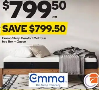 Woolworths Emma Sleep Comfort Mattress offer