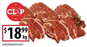 Supabarn Lamb Forequarter Chops offer