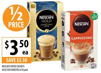Supabarn Nescafe Coffee Sachets offer