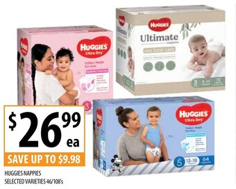 Supabarn Huggies Nappies offer