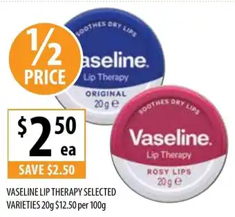 Vaseline lip Therapy 20g
