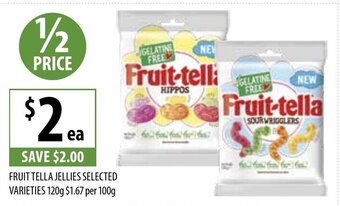 Supabarn Fruit Tella Jellies 120g offer