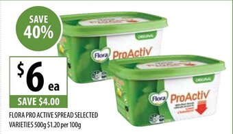 Flora Pro Active Spread 500g