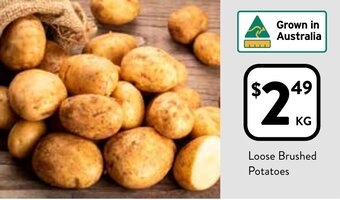 Foodworks Loose Brushed Potatoes offer
