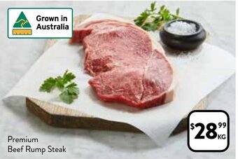 Foodworks Premium Beef Rump Steak offer