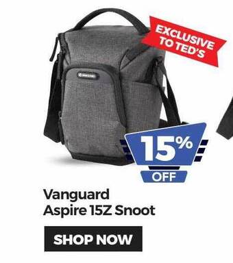 Teds Cameras Vanguard aspire 15z snoot offer