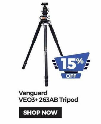 Teds Cameras Vanguard veo3+263ab tripod offer