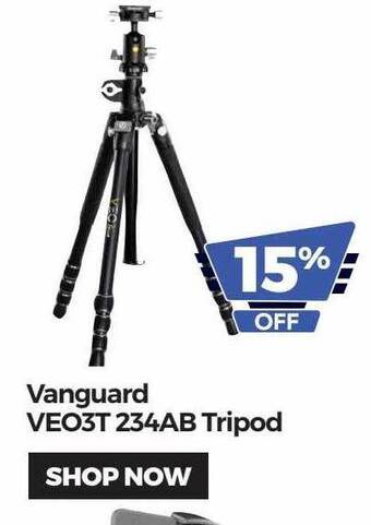 Teds Cameras Vanguard veo3t 234ab tripod offer