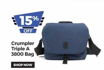 Teds Cameras Crumpler triple a 3800 bag offer