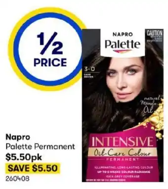 BIG W Napro Palette Permanent offer