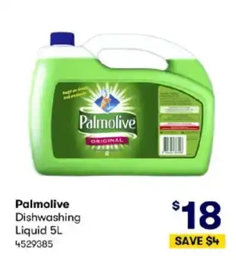 BIG W Palmolive Dishwashing Liquid 5ml offer