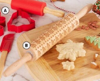 BIG W Wiltshire Christmas Rolling Pin offer