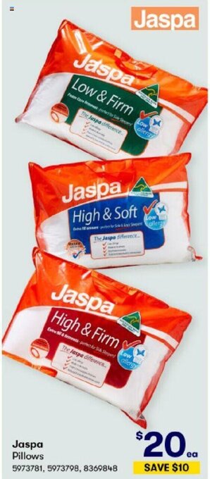 BIG W Jaspa Pillows offer