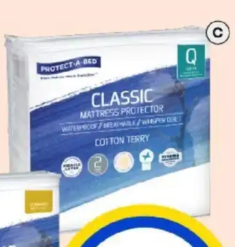 BIG W Cotton Terry Classic Mattress protector QB offer