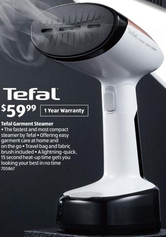 ALDI Tefal Garment Steamer offer