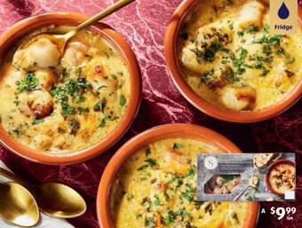 ALDI Prawn, Scallop & Lobster Bisque Pots 2pk/240g offer