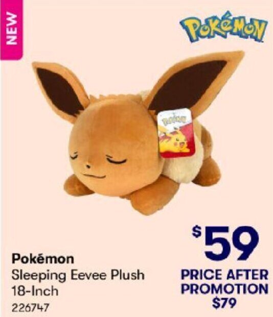 large eevee plush