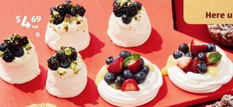 ALDI Mini Pavlovas 9pk/120g offer