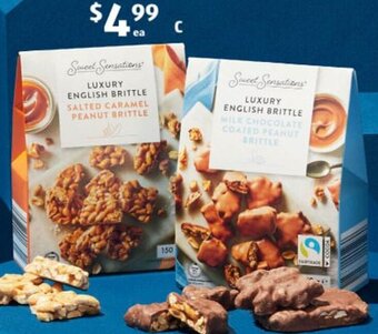 Sweet Sensations Luxury English Brittle 150g