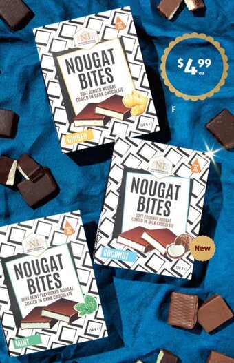 ALDI Nougat Limar Nougat Bites 150g offer