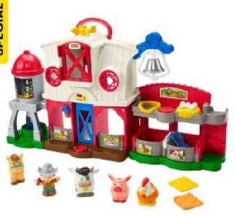BIG W Fisher-Price Little People Caring for Animals Farm offer