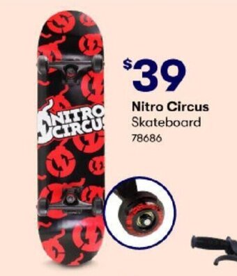 BIG W Nitro Circus Skateboard offer