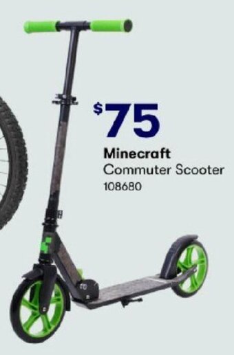BIG W Minecraft Commuter scooter offer