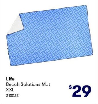 BIG W Life Beach Solutions mat XXL offer