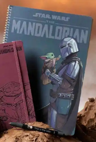 BIG W ColourHide Mandalorian Notebook A4 120-Page offer