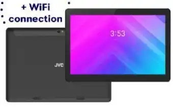 BIG W JVC 10.1" Dual Sim Android Tablet Black offer