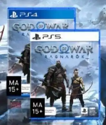 BIG W God of War Ragnarok PS4 offer
