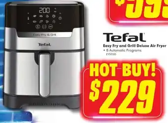 The Good Guys Tefal Easy Fry and Grill Deluxe Air Fryer offer