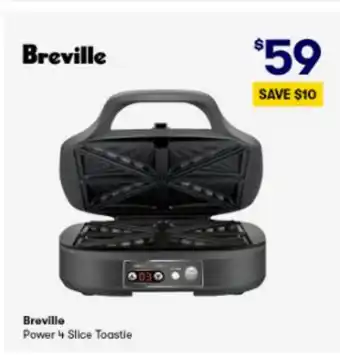 BIG W Breville - Power 4 Slice Toastie offer