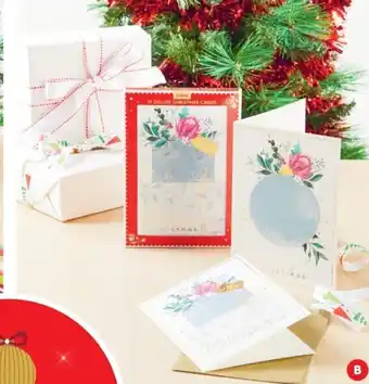 Coles Coles Deluxe Christmas Cards 10 Pack offer