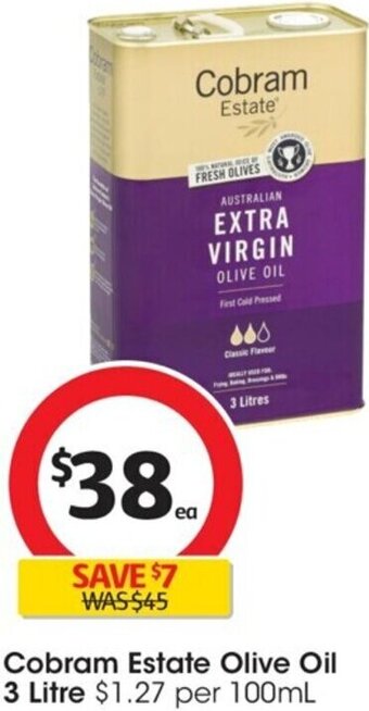 Cobram Estate Olive Oil 3 Litre
