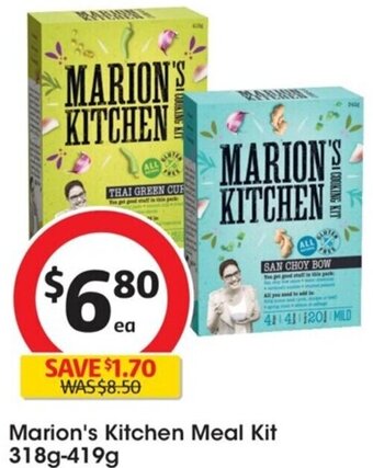 Coles Marion's Kitchen Meal Kit 318g-419g offer