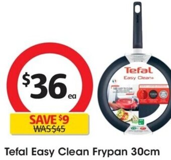 Coles Tefal Easy Clean Frypan 30cm offer
