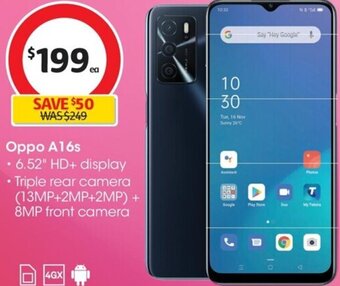 Coles Oppo A16s offer