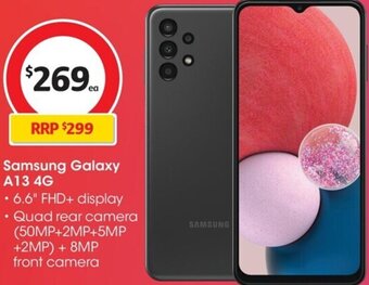 Coles Samsung Galaxy A13 4G offer
