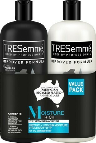 BIG W Tresemme Twin Pack Shampoo and Conditioner 2 x 900mL offer