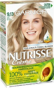BIG W Garnier Nutrisse Creme - 9.13 Light Ash Beige Blonde offer