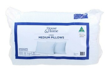 BIG W House & Home 2-Pack Medium Pillows offer