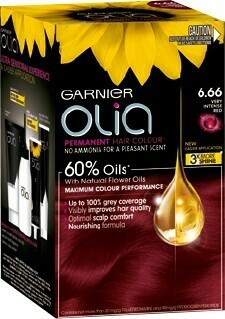 BIG W Garnier Olia Permanent Hair Colour - 6.66 Very Intense Red offer
