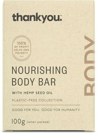BIG W Thankyou Nourishing Body Bar with Hemp Seed Oil 100g offer