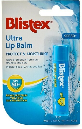 BIG W Blistex Lip Ultra Balm SPF 50+ offer
