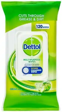 Dettol 120-Pack Wipes