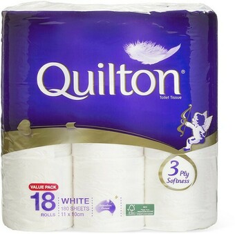 BIG W Quilton 18-Pack Toilet Tissue offer