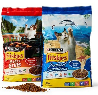 Friskies Dry Cat Food Varieties 10kg